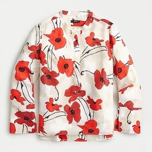 J Crew silk poppy tunic.  Never worn